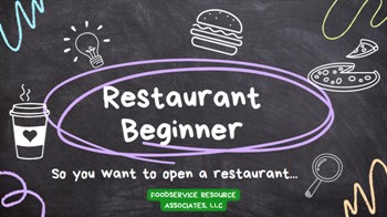 Restaurant Beginner Guide